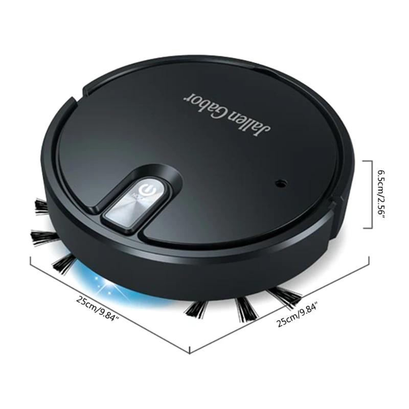 W8KC 1 Pc Mini Auto Robotic Vacuums 5-in-1 for Touch Control USB Rechargeable Super images - 6