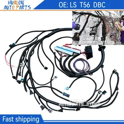 LS1 Engine Standalone Wire Harness w/ T56 DBC Non-Electric Transmission Drive by Cable - Compatible for 1997-2006 4.8L 5.3L 6.0L