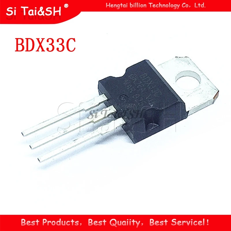10PCS BDX53C BDX33C BDX34C BDX54C TO-220 BDX53 BDX33 BDX34 BDX54 TO220 new and original image 2