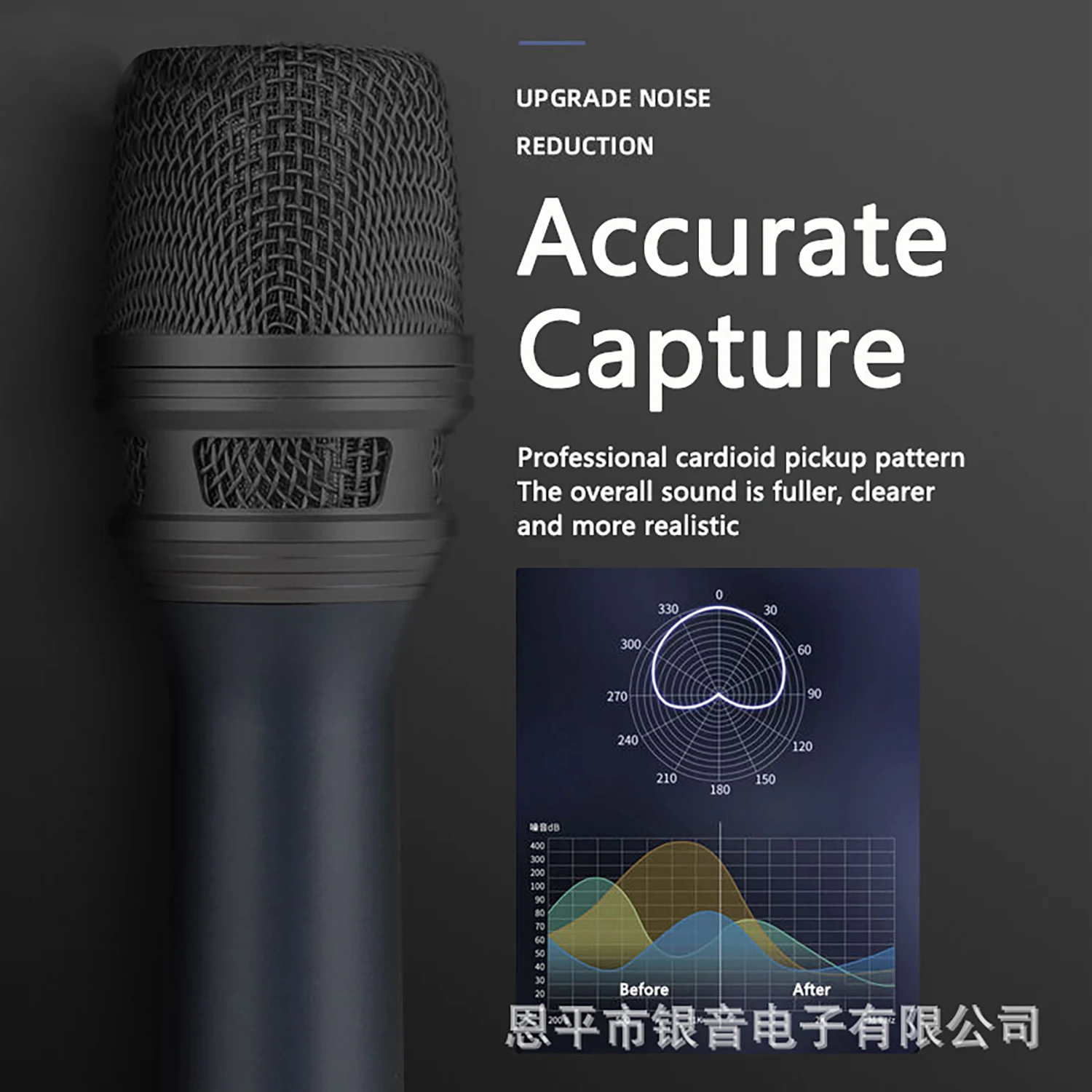 

GAM-SC13 portable pole speaker, wired microphone, cardioid directional microphone，live KTV handheld dynamic microphone