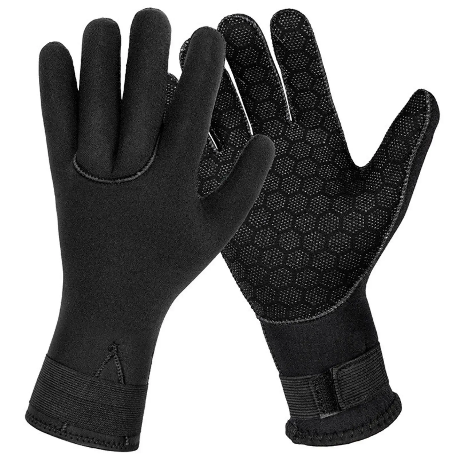 Anti Slip Water Gloves for Diving Snorkeling and Kayaking Puncture Resistant Neoprene Nylon Hand Protection