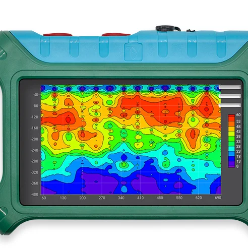 ADMT-4000SX-32D 32 MultiChannel 100M-4000M depth 3D Touch screen deep underground water detector