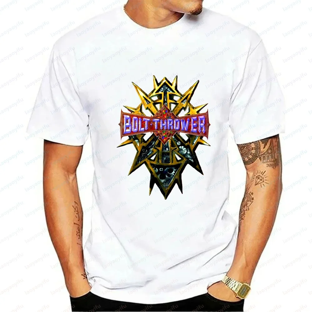 Men's T-shirts and Tank Tops - Retro Metal Band Bolt Thrower - Comfortable T-shirts Suitable for Both Men and Women view 2