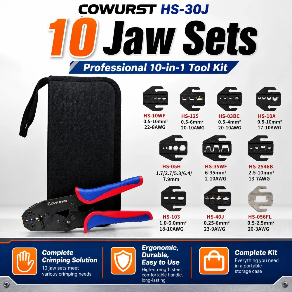 hs-30j-1-crimping-tool-set-with-10-swappable-jaws-multi-sized-pre-insulated-wire-terminal-tools-comes-with-a-storage-bag