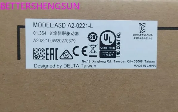 

ASD-A2-0221-L новый оригинальный сервоконтроллер