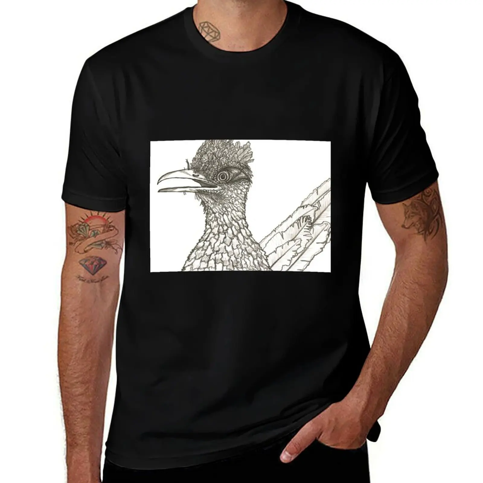 

Roadrunner T-Shirt man graphic t shirt cotton t shirts man 100% anime t shirts oversize T-shirt