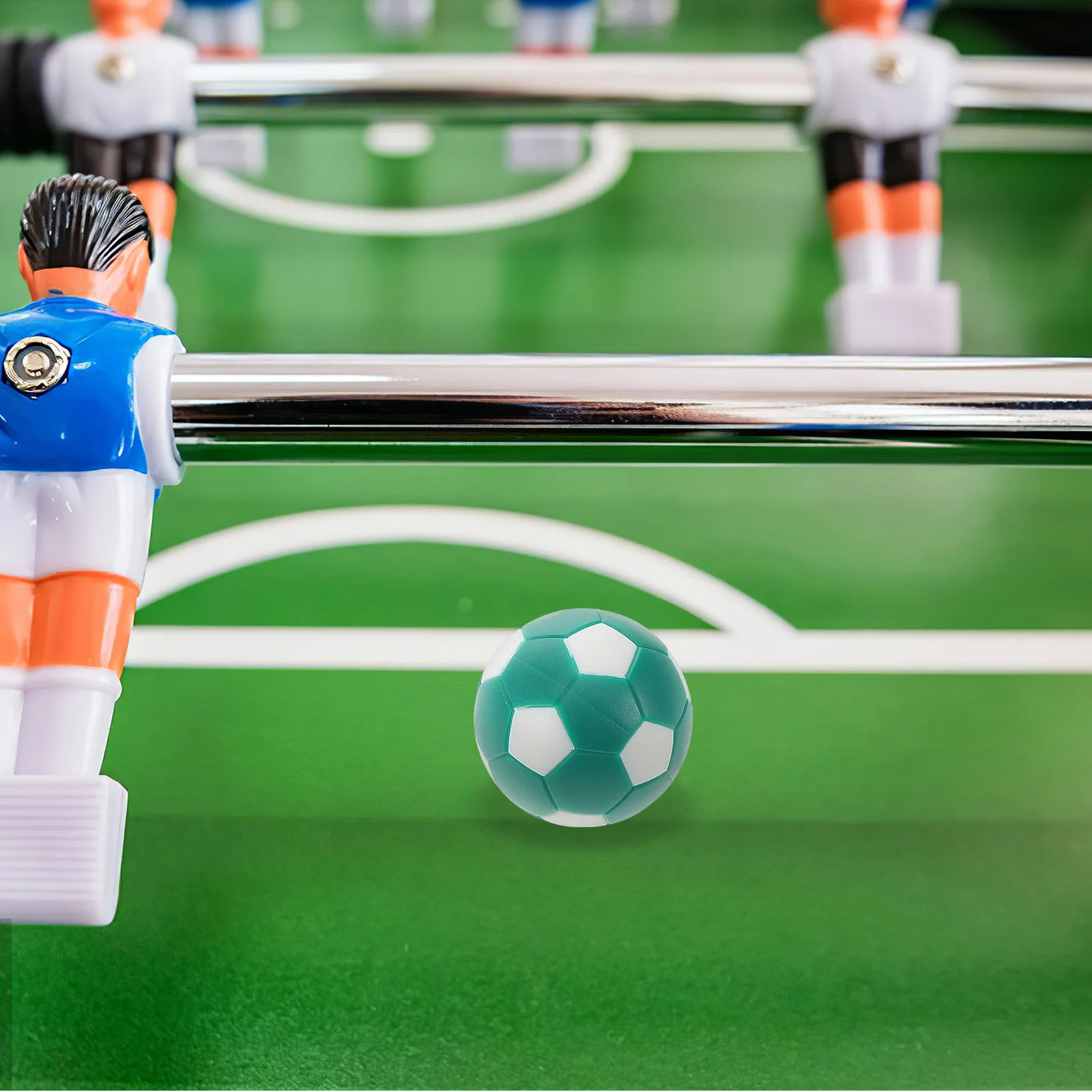 

1Set Mini Table Football Set Durable Plastic Balls for Home Office Sports Party Favors School Competition Prizes