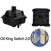 gateron new Oil King Switch 2.0 3-layer pin Pre lubrication Mechanical keyboard switch accessories