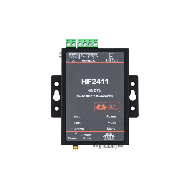 HF2411 iot communication dtu module rs485/232 to 4g data transmission equipment 2411-cat1 module