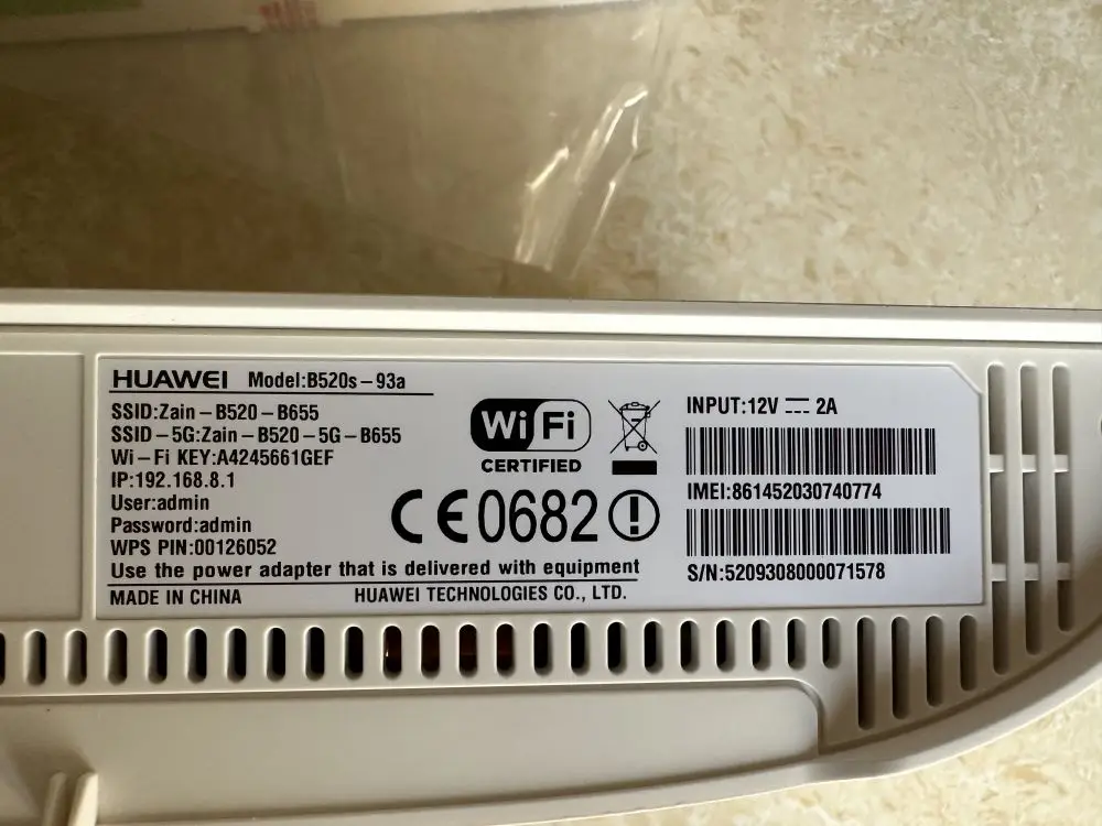 Huawei B520 B520s-93a 4G LTE Cat.6 Router PK B525