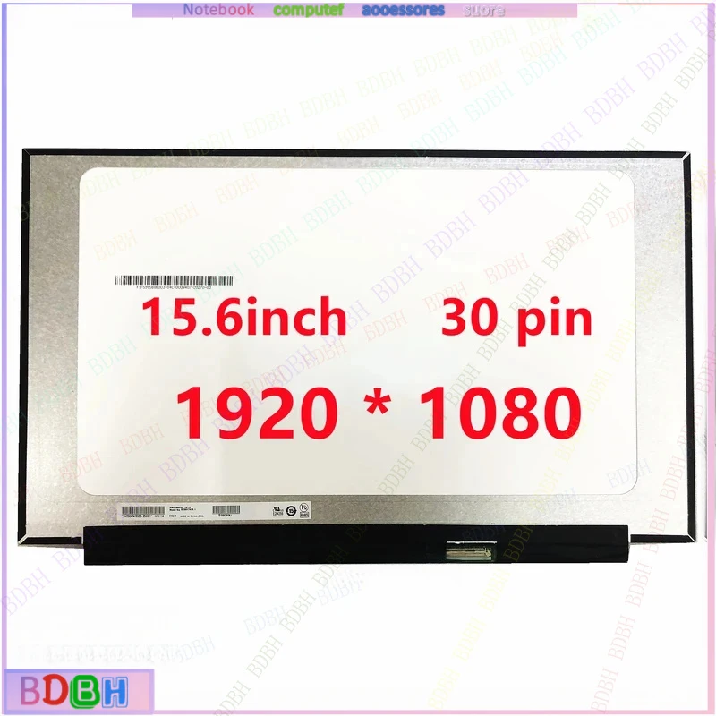 ZQ  NV156FHM-N45 fit NV156FHM N45 fit NV156FHM-N48 N49 LP156WFC SPD1 SPC1 SPDZ SPE1 B156HAN02.0 B156HAN02.4 FHD IPS