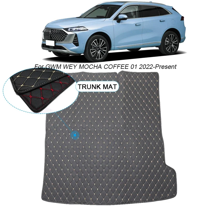 

Custom Car Styling Trunk Main Mat Waterproof Anti Scratch Non-slip Protect Cover For GMW WEY MOCHA COFFEE 01 2022-2025 Accessory