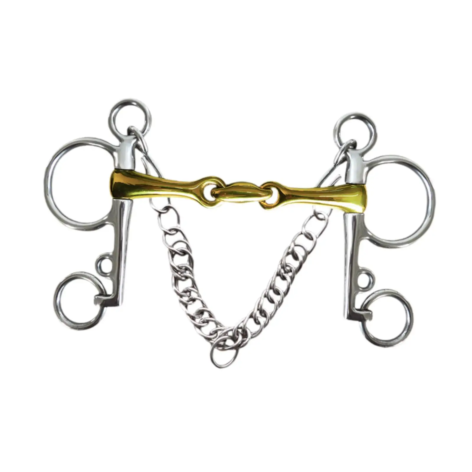 Horse Bit Horse Riding Snaffle for Horse Bridle Performance Horse Chewing