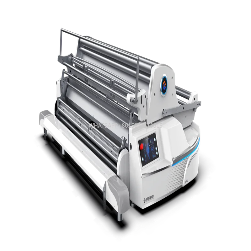 ماكينة توزيع الجلود الداخلية لطاولة القطع الأوتوماتيكية، تشغيل شاشة اللمس متعددة الطبقات