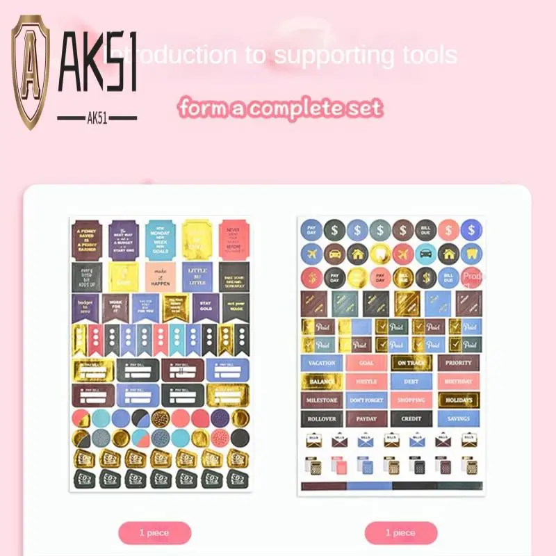

AK51-1Set A6 Budget Binder, Budget Binder With Zipper Envelopes,Money Planner Folder, Money Organizer For Cash, A6 Binder Durabl