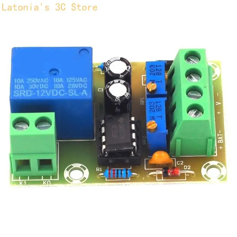 Effizientes Batterieladegerät-Steuermodul für 12-V-Anwendungen. Automatische Spannungsabschaltung bei 14,8 V. Erstladung bei – Detail 4