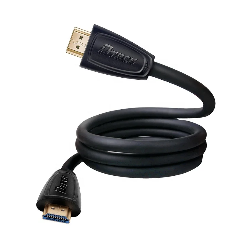3PCS HDMI HD-videokabel 1,5 m Zwart720P, 1080I, 1080P, 4K bij 30 Hz, 4K bij 60 Hz. HDMI-kabel voor computer, HD-speler, BD-speler, LCD TV,