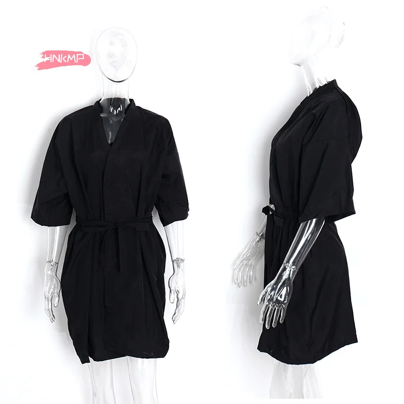 

Легкий салонный халат для клиентов, халат для стрижки волос, накидка для профессиональных стилистов, парикмахерский халат