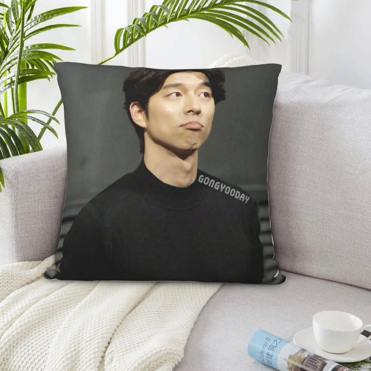 

Gong Yoo KPOP 001072 Чехлы для подушек Dakimakura Наволочка 45X45 Наволочка Dakimakura Наволочка