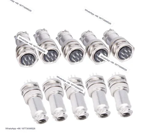 

Square Aviation Plug Socket circular connector 19mm GX20 2 3 4 5 6 7 8 9 10 11 12 13 14 15 Pins