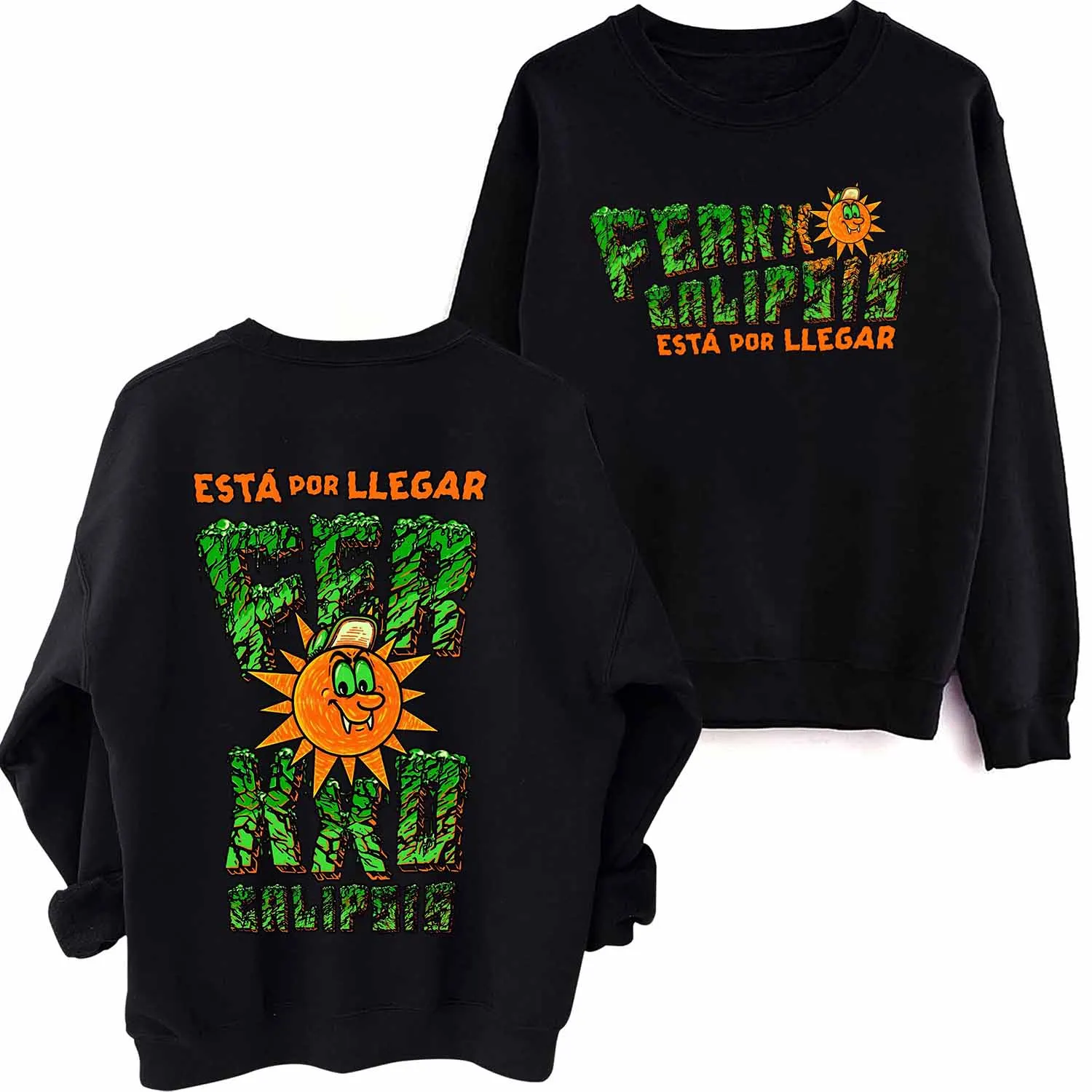 

Ferxxocalipsis World Tour 2024 Sweatshirt Harajuku Long Sleeve Oversized Hoodie Popular Music Fans Gift