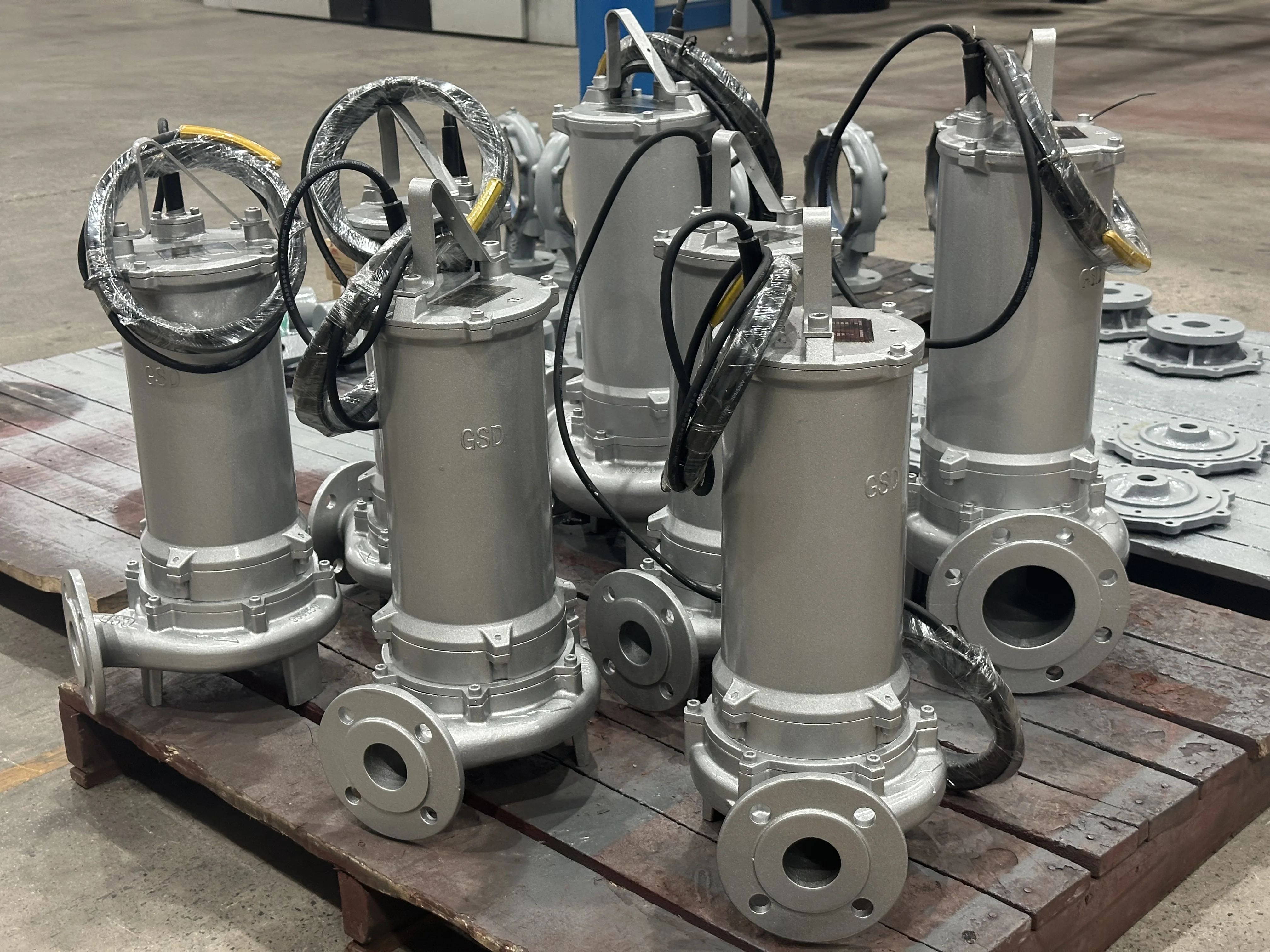 QW Waste Water Treatment Water Drainage Submersible Pump and Sewage Pump 6