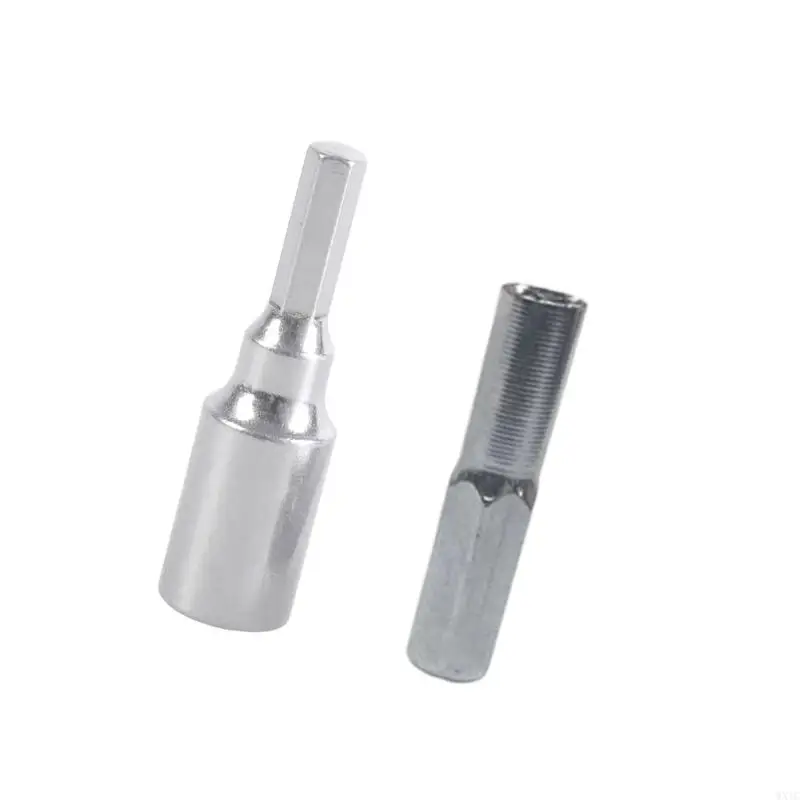 Adaptateur hexagonal WXTC Industrial Strength 2PCS 4 mm à 6,35 mm pour l'outil puissance