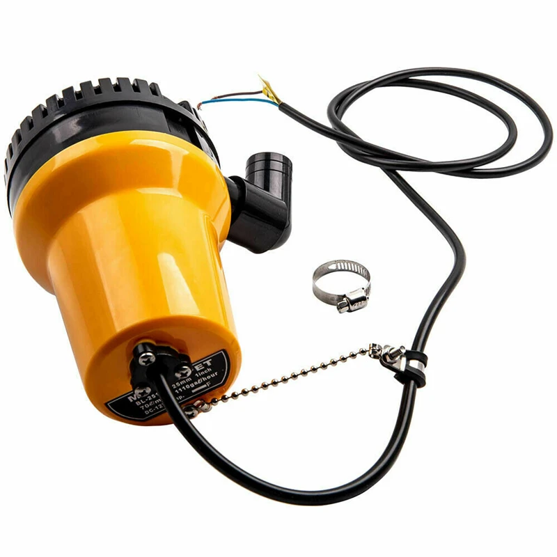 50W 4500L/H 5m DC 12V/24V Wasserpumpe Bürstenlosen Motor Wasser Zirkulation Tauchpumpe Bewässerung brunnen Fisch Teich Waschen Auto – Detail 8