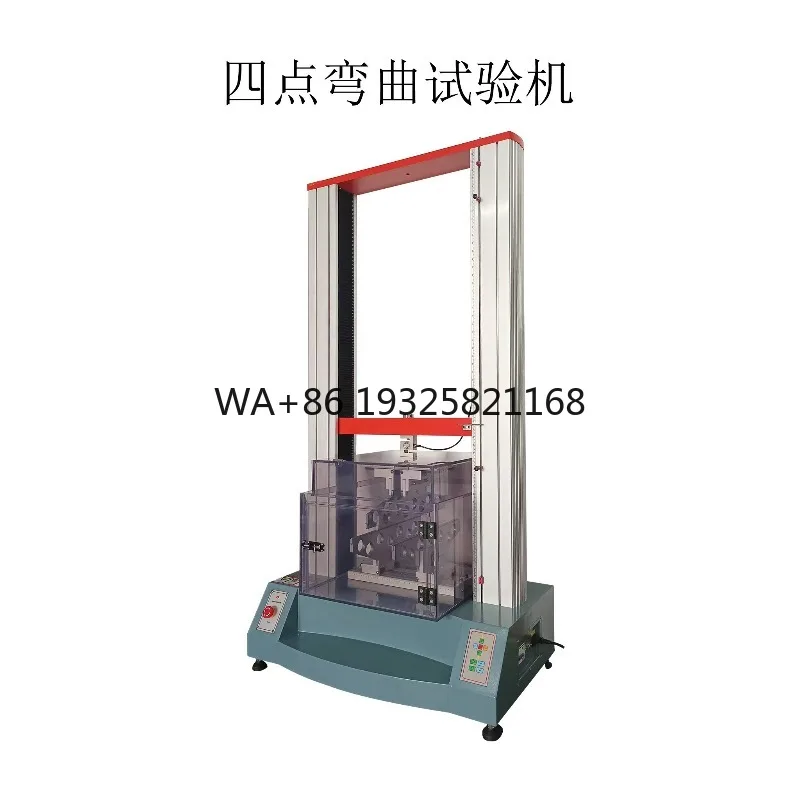 EN 1288 ASTM C158 Three Point Four Point Glass Bending Flexural Tester with Computer Software Control ISO 527