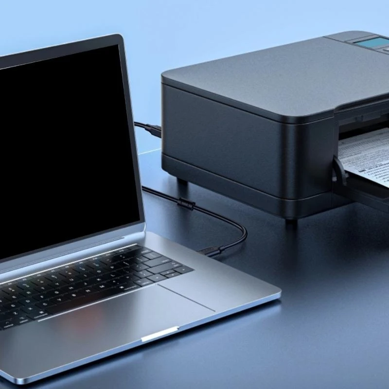 USB 2.0 수컷에서 USB B 유형 B 프린터 케이블 USB 2.0 스캐너 케이블 인쇄 케이블 스캐너 프린터 코드 전자