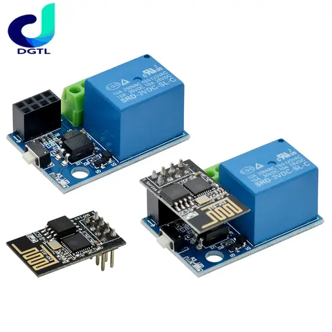 ESP8266 ESP-01S 5V WiFi 릴레이 모듈 Arduino 전화 APP ESP01S 무선 WIFI 모듈 용 스마트 홈 원격 제어 스위치