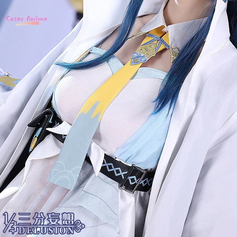 Gioco Arknights Ling Costume Cosplay Uniforme Halloween Carnevale Festa Natale Gioca di ruolo Abbigliamento Abbigliamento