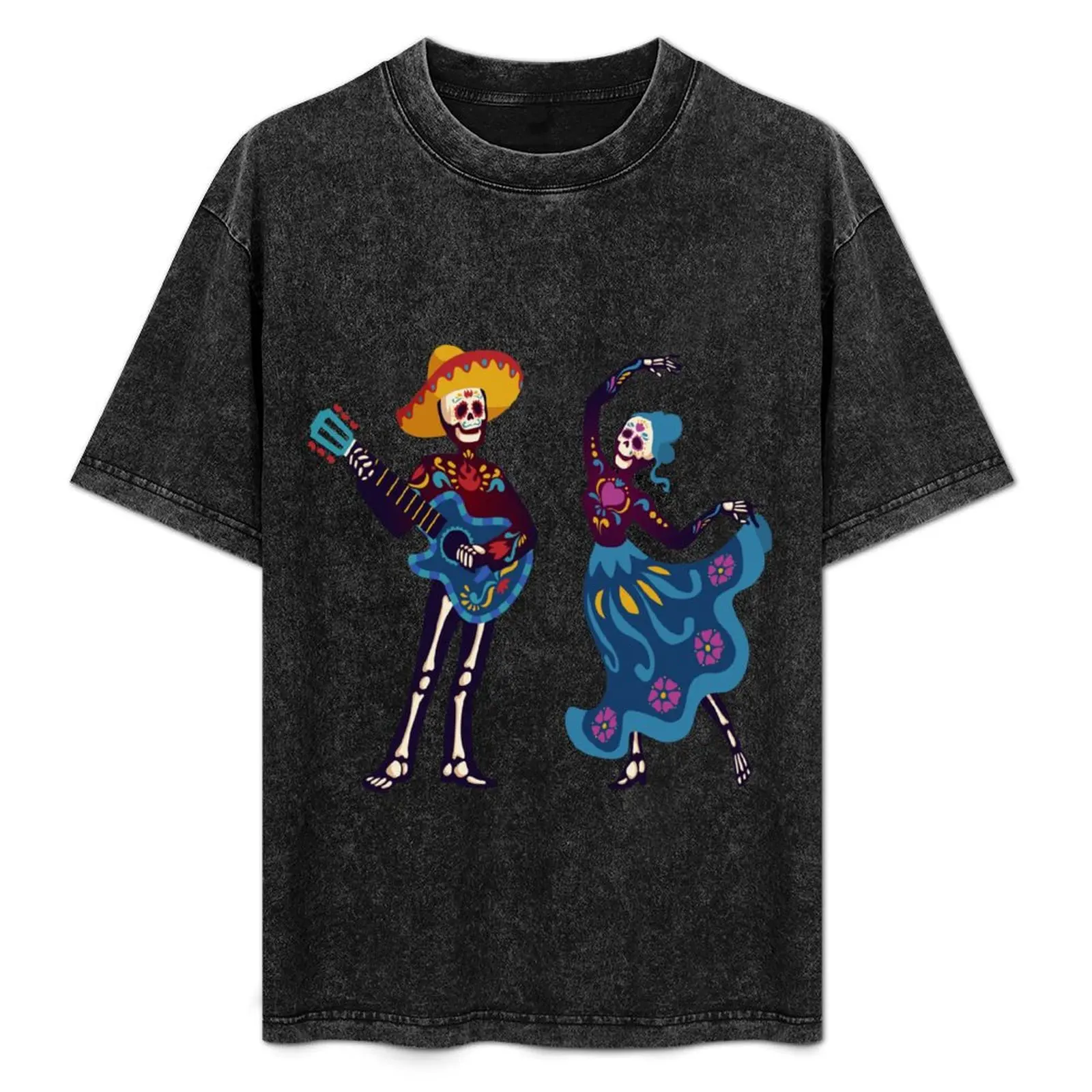 

cute skeleton couple T-Shirt customizeds baggy shirts big and tall t shirts for men