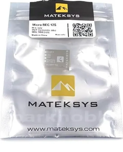 1-5pcs Matek Micro BEC 6-60V to 5V/9V/12V Adjustable Step-Down Voltage Regulator for 5/6/7 inch up to 12s FPV Racing Quad Frame
