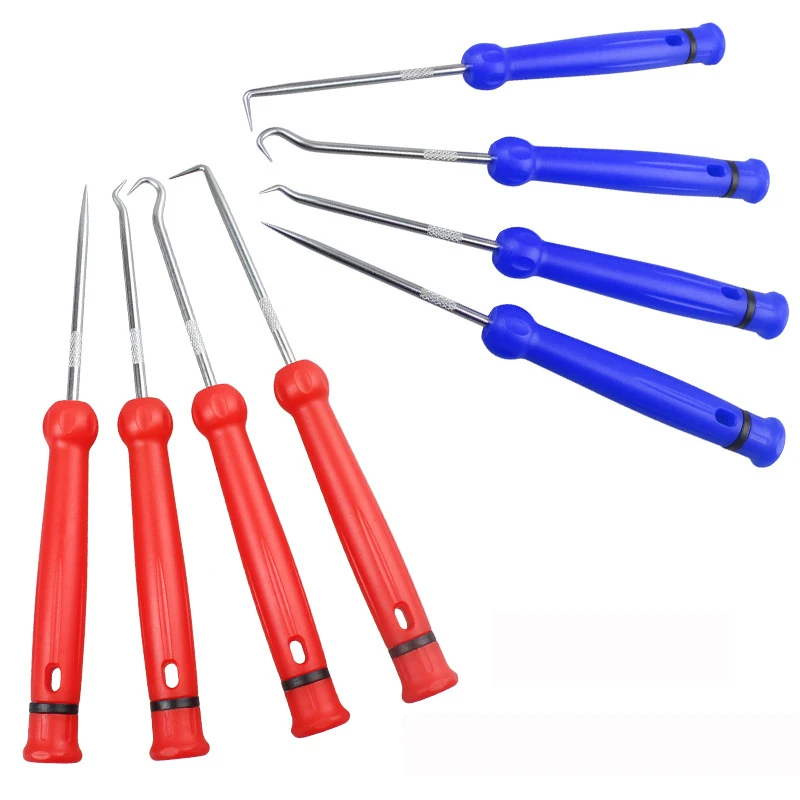 Newest 4/6/10Pcs 115mm Car Auto Vehicle Oil Seal Screwdrivers Set O-Ring Seal Gasket Puller Remover Pick Hooks Tools