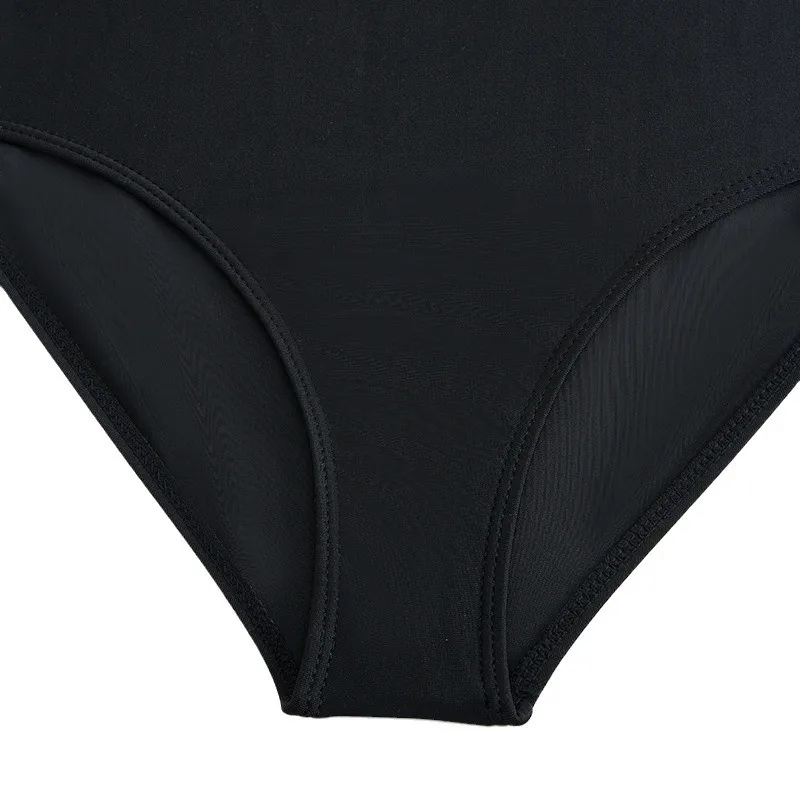 Costume da bagno intero per ragazze nere 8-12 anni Costume da bagno per bambini Costumi da bagno per bambini adolescenti 2025 Costumi da bagno a collo alto Tuta da spiaggia