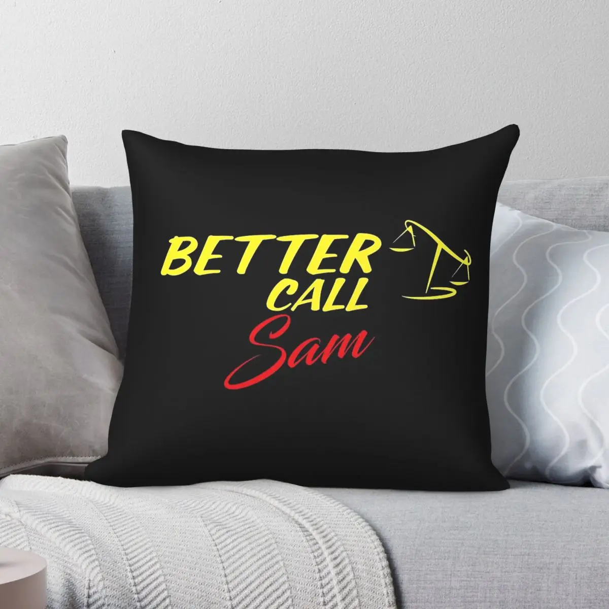 Better Call Saul Tv Square Pillowcase Polyester Linen Velvet Printed Zip Decor Pillow Case Home Cushion Case