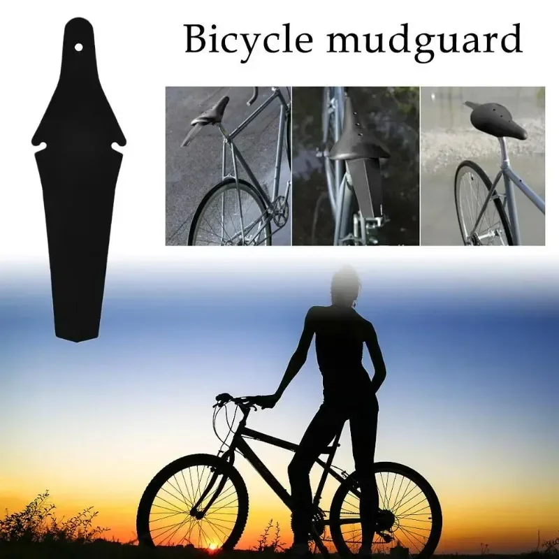 33cm Bicycle Mudguard MTB Saddle Rear Fender Plastic Fender Saver Quick Release Equipment Cycling Outdoor Bike Ass Accessor