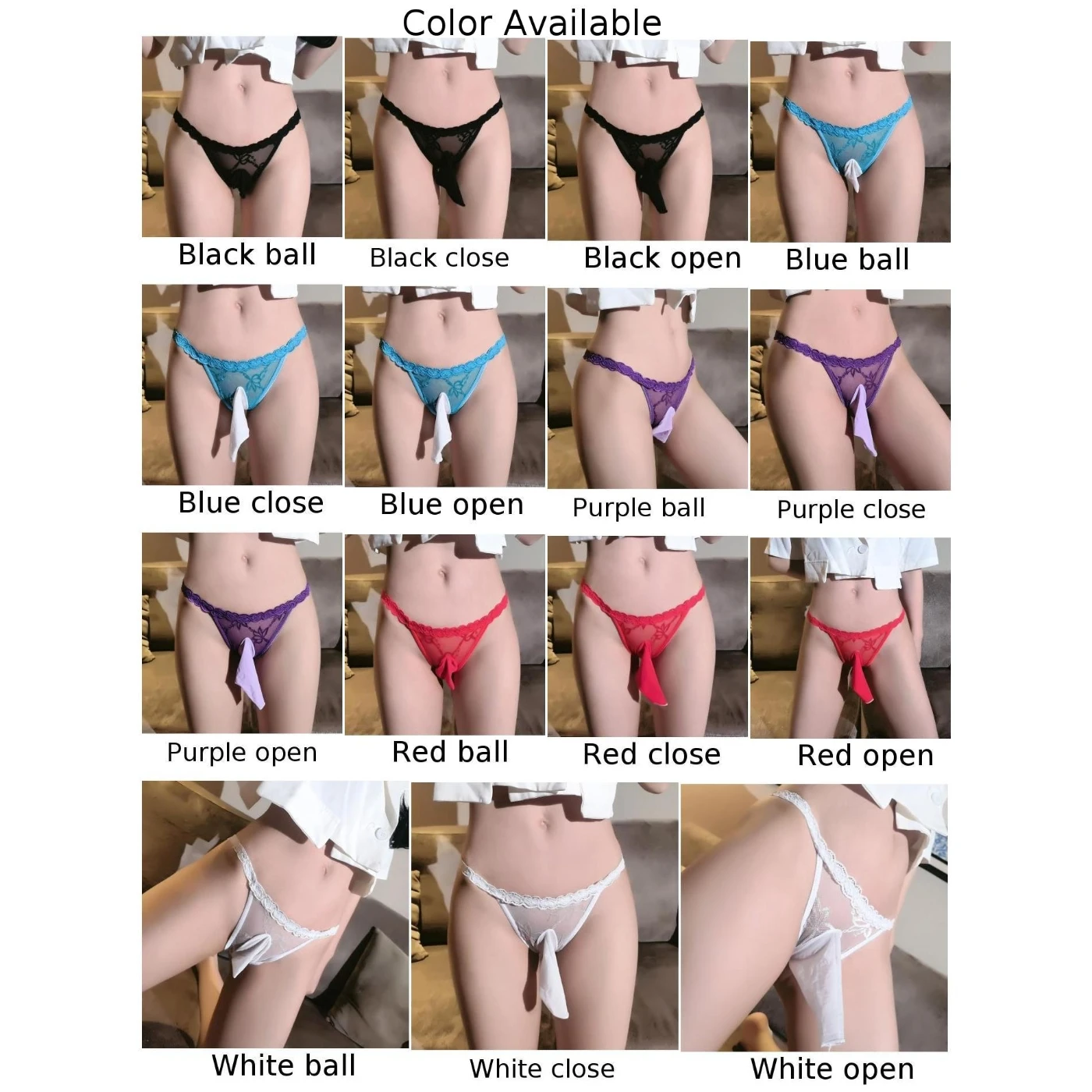 Sexy Men Lace G-Strings Thongs Sissy Bikini Pouch Underwear Panties Low Waist Erotic Lingerie Transparent Mesh Crotch Knickers