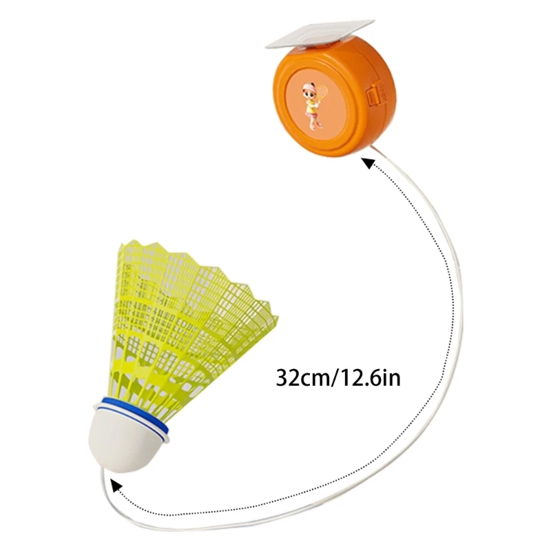 Single-Player Badminton Trainer Badminton Rebounds Device Automatic Rebounds Badminton Trainer for Beginners and Amateurs