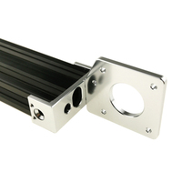 1pcs CR-10 CR-10S series All metal Y-axis motor fixed bracket/brace black for 2040 profile Creality 3D printer parts