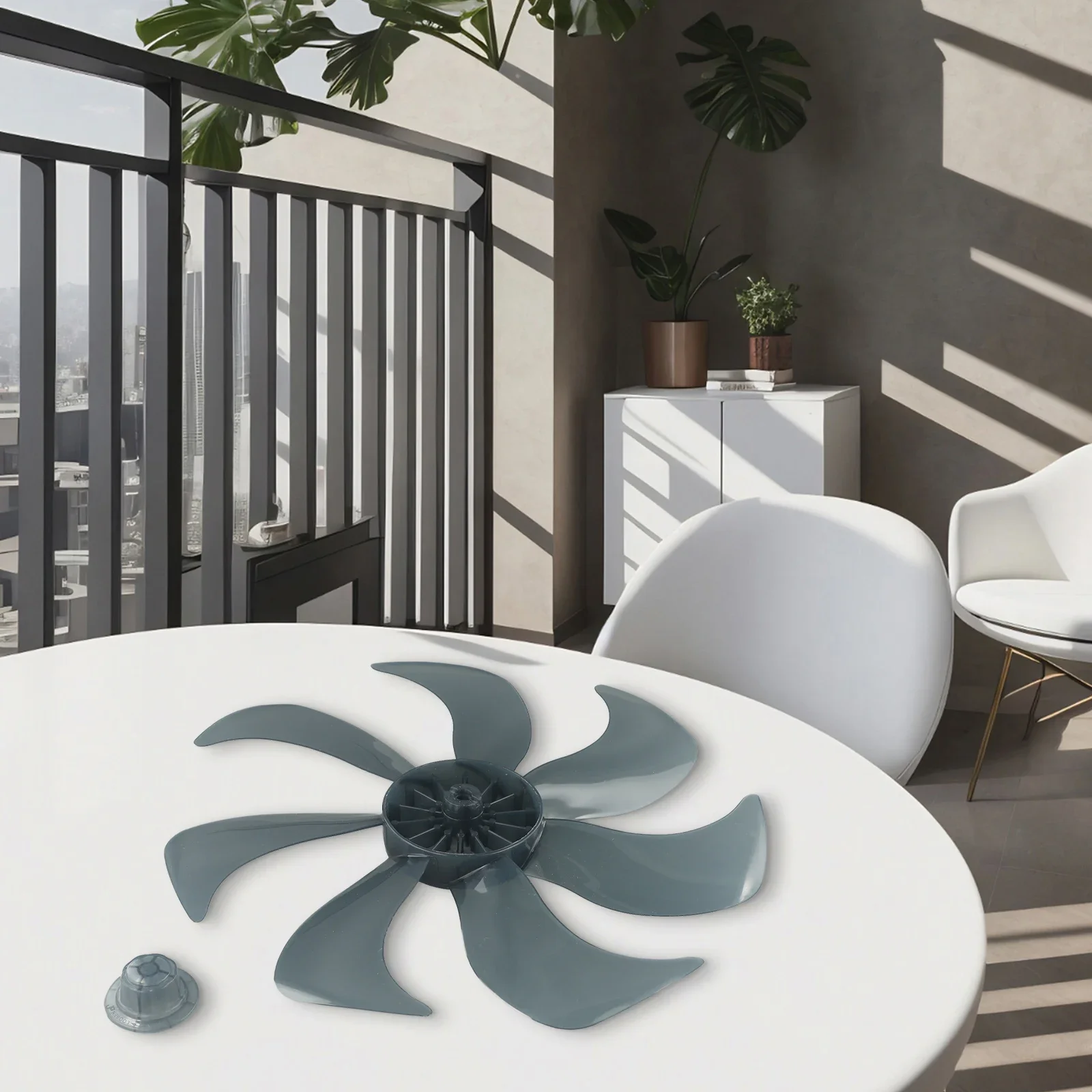 Fan Blade Replacement 14 Inch Floor Fan Blade Silent Fan Blade 15-blade Option 7-blade Option For Household Fans