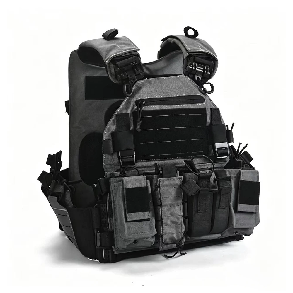 New tactical vest, waistcoat, 1000D outdoor equipment, multi-functional training suit, cosplay, real-person CS tactical suit