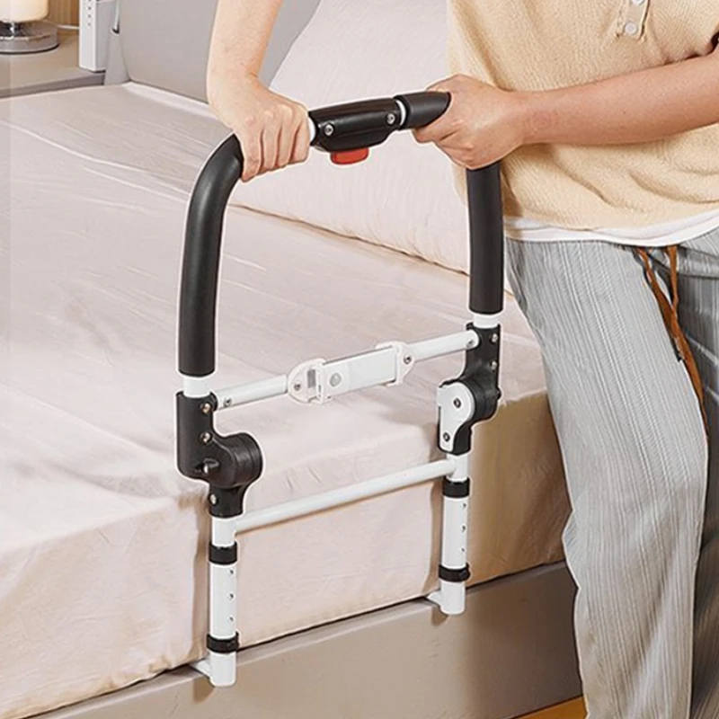 Senior Safety Rails Household Bedroom Foldable Bedside Guardrail Simple Secure Multifunctional Handrail Geriatric Furniture