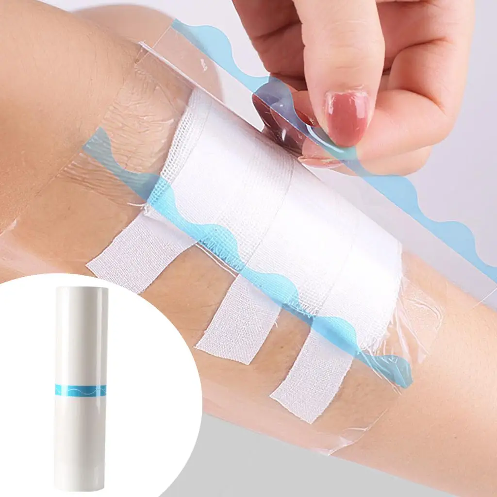 Stretch Tattoo Bandage Waterdicht Helder Zelfklevende Rol Transparant Ademend Tape voor Littekenhoes en Wegwerp Brancardpapier