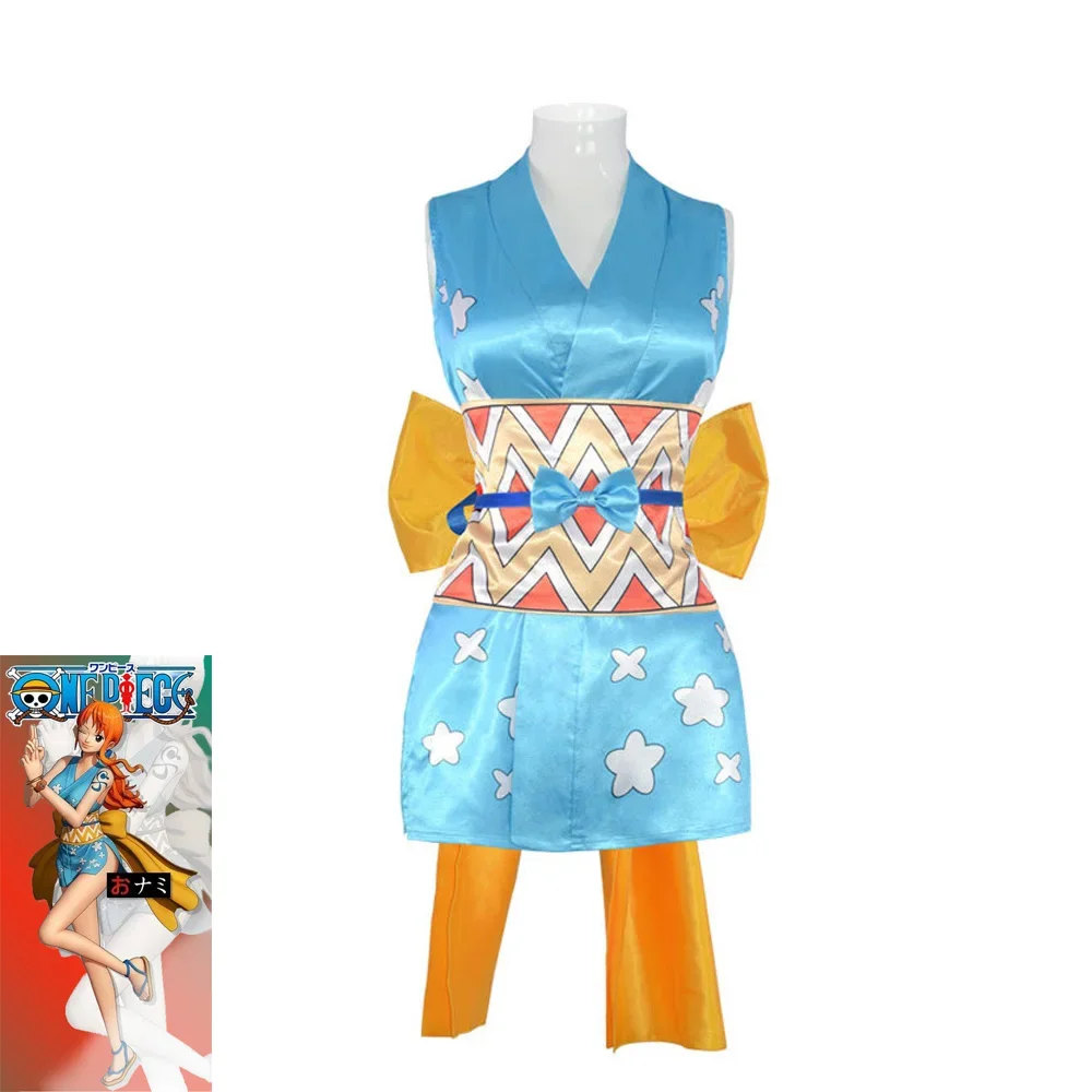

Anime Role Play Cosplay Nami Kimono Women Costume
