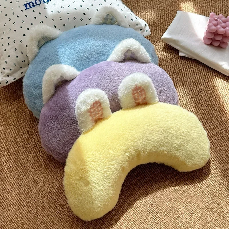 Soft Cute Animal Plush Pet Pillow Pet Dogs Sleep Together U-shaped Pillow Neck Protection Pillow Pet Supplies Dog Accessories