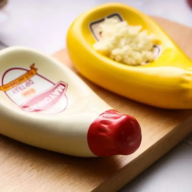 Bonitos cuencos para inmersión de salsa, platos creativos para salsa, Ketchup, mostaza, mayonesa, Wasabi, Mini platos para salsa para aperitivos y albóndigas de Sushi