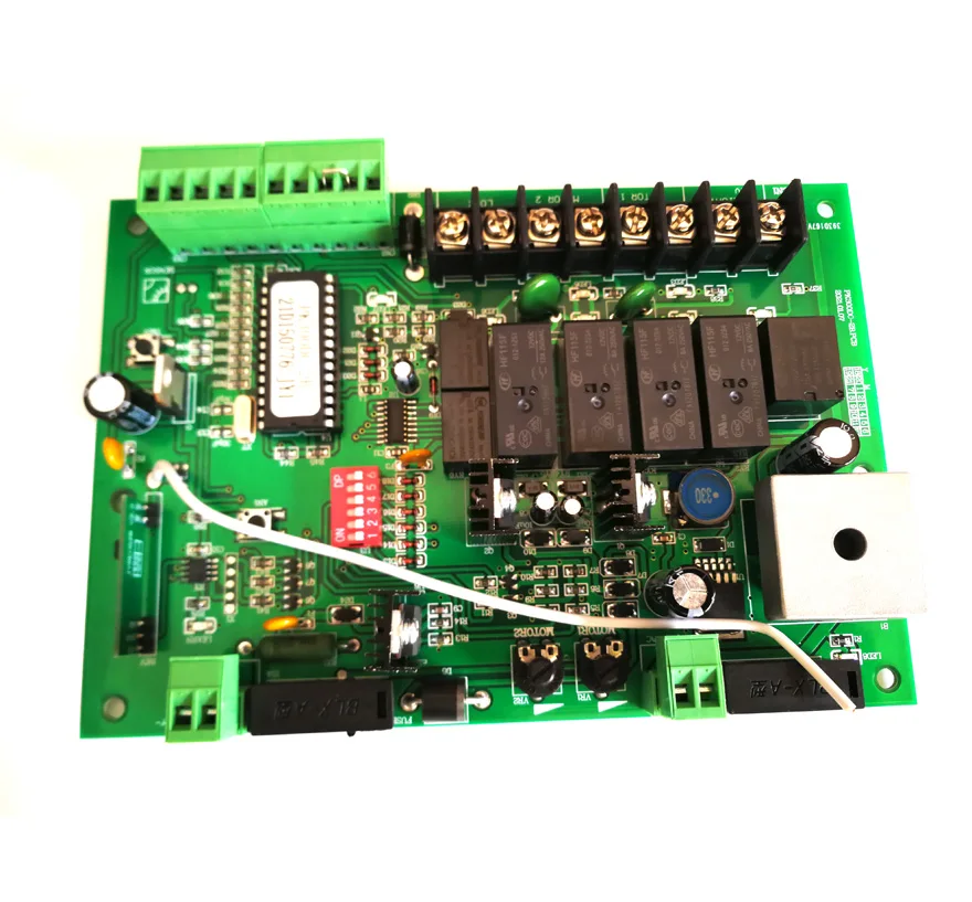 Placa de Circuito Universal para Motores de Portões de Batente PK300DC PK350DC 24VDC - Placa Eletrônica Principal de Controle para Motores de Portões de Batente