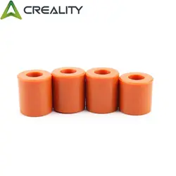 Creality 4 PCS Silicone Solid Bed Mounts for FDM 3D Printer, Heatbed Leveling Parts Leveling Column Heat-Resistant Buffer Tool